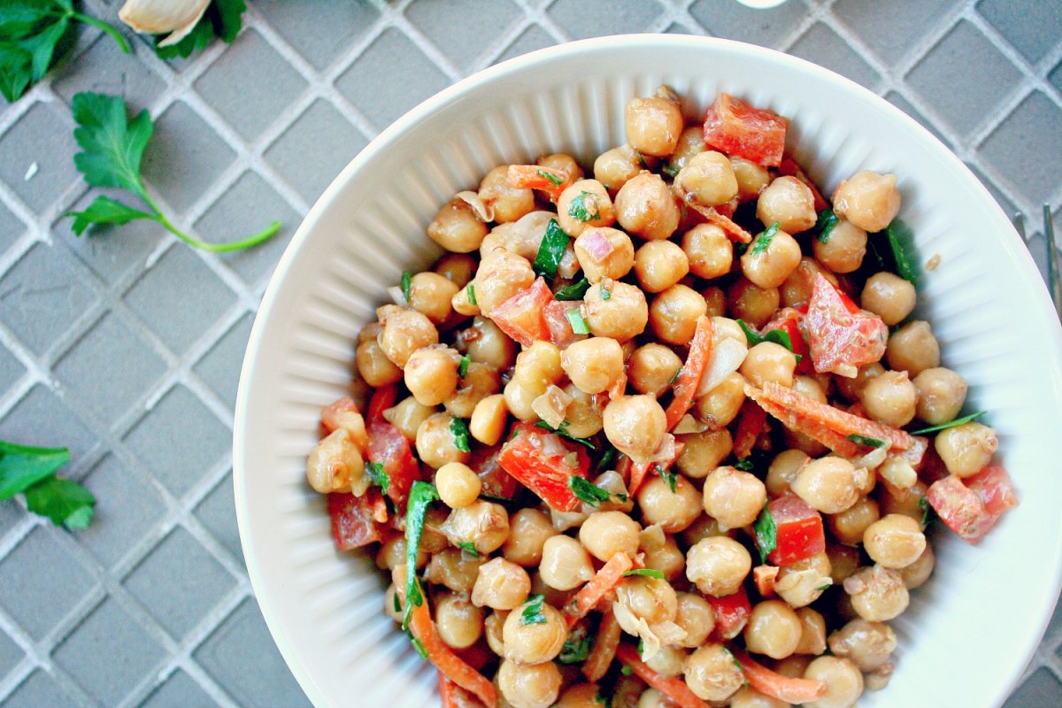 Нут с карри