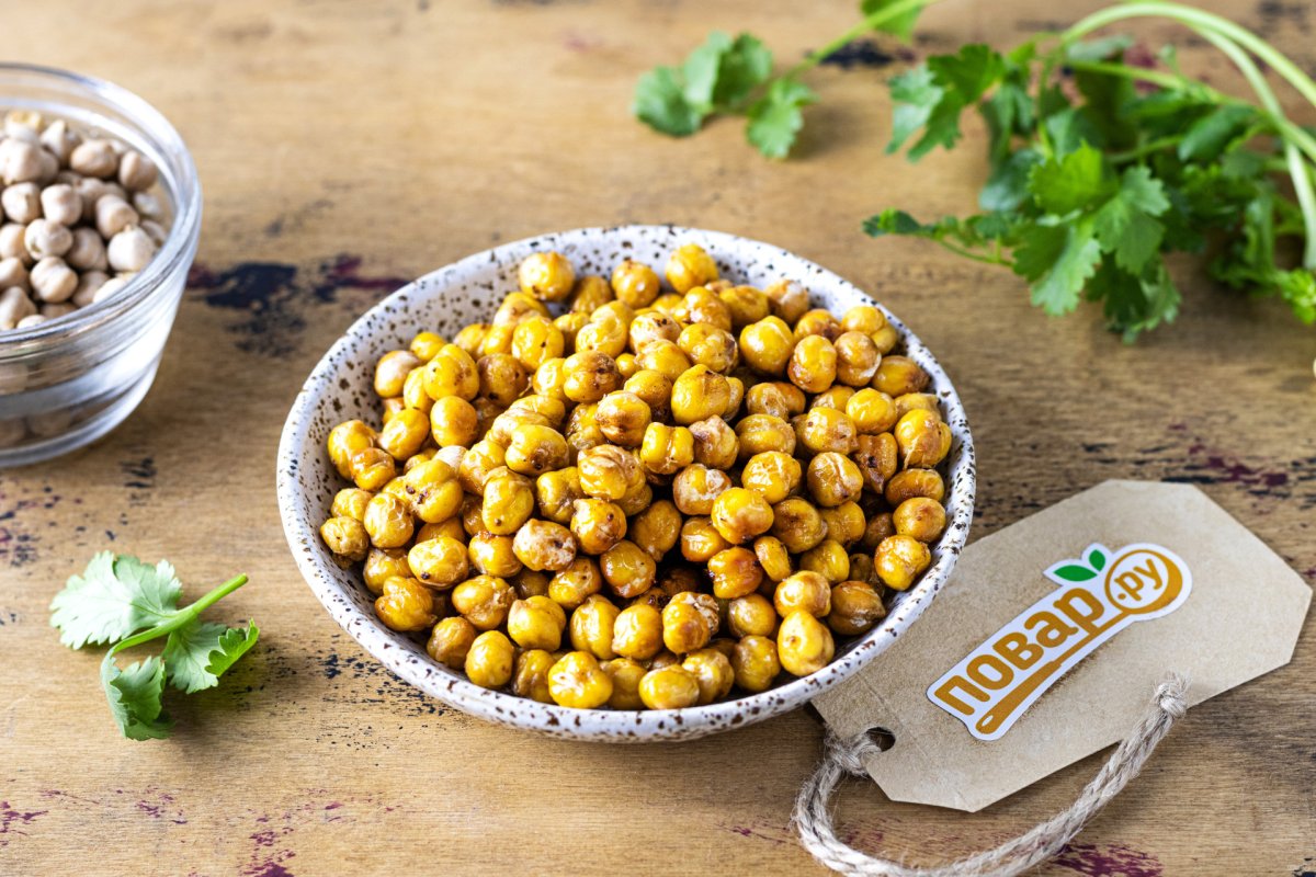 Нут жареный