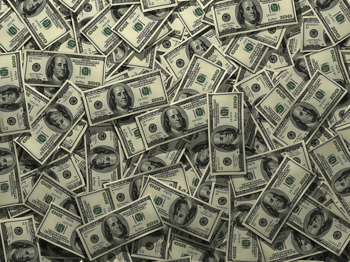 Фон доллары