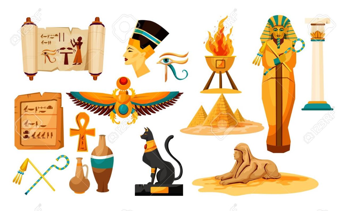 Пирамиды Египта вектор