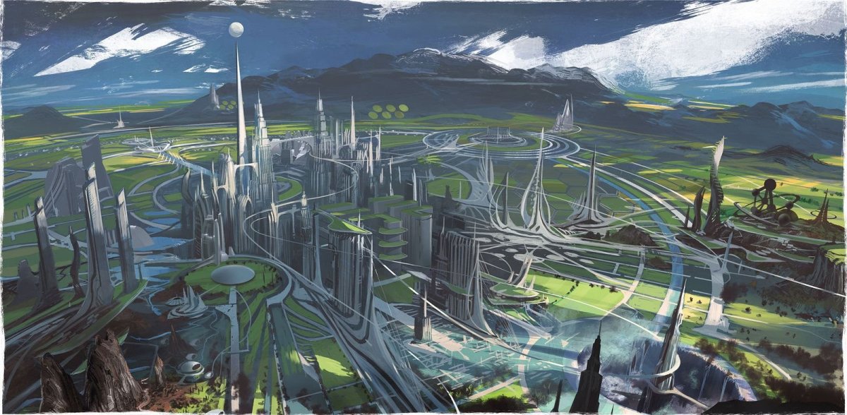 Экогород будущего концепт