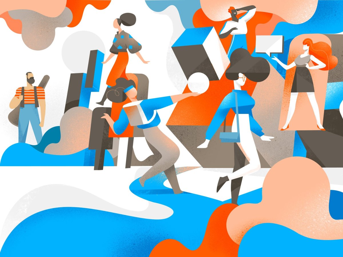 Социальные иллюстрации