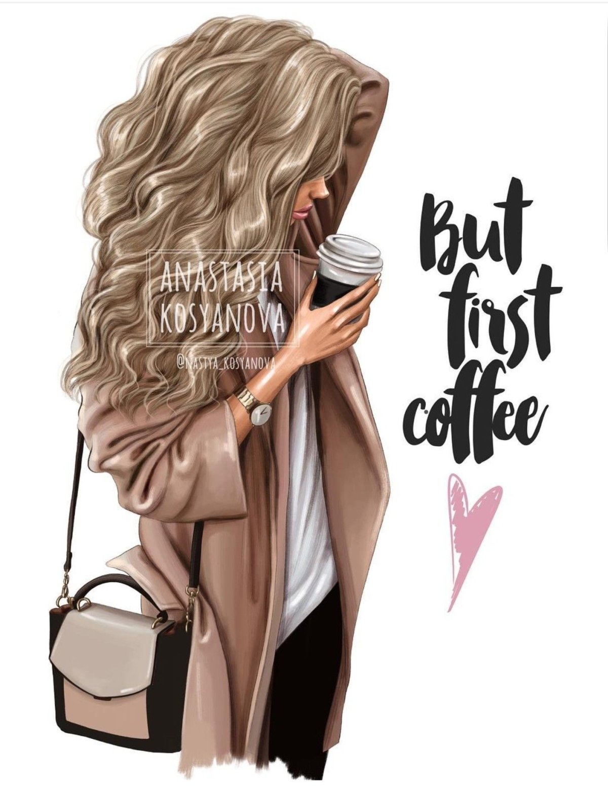 Блондинка картинка на торт