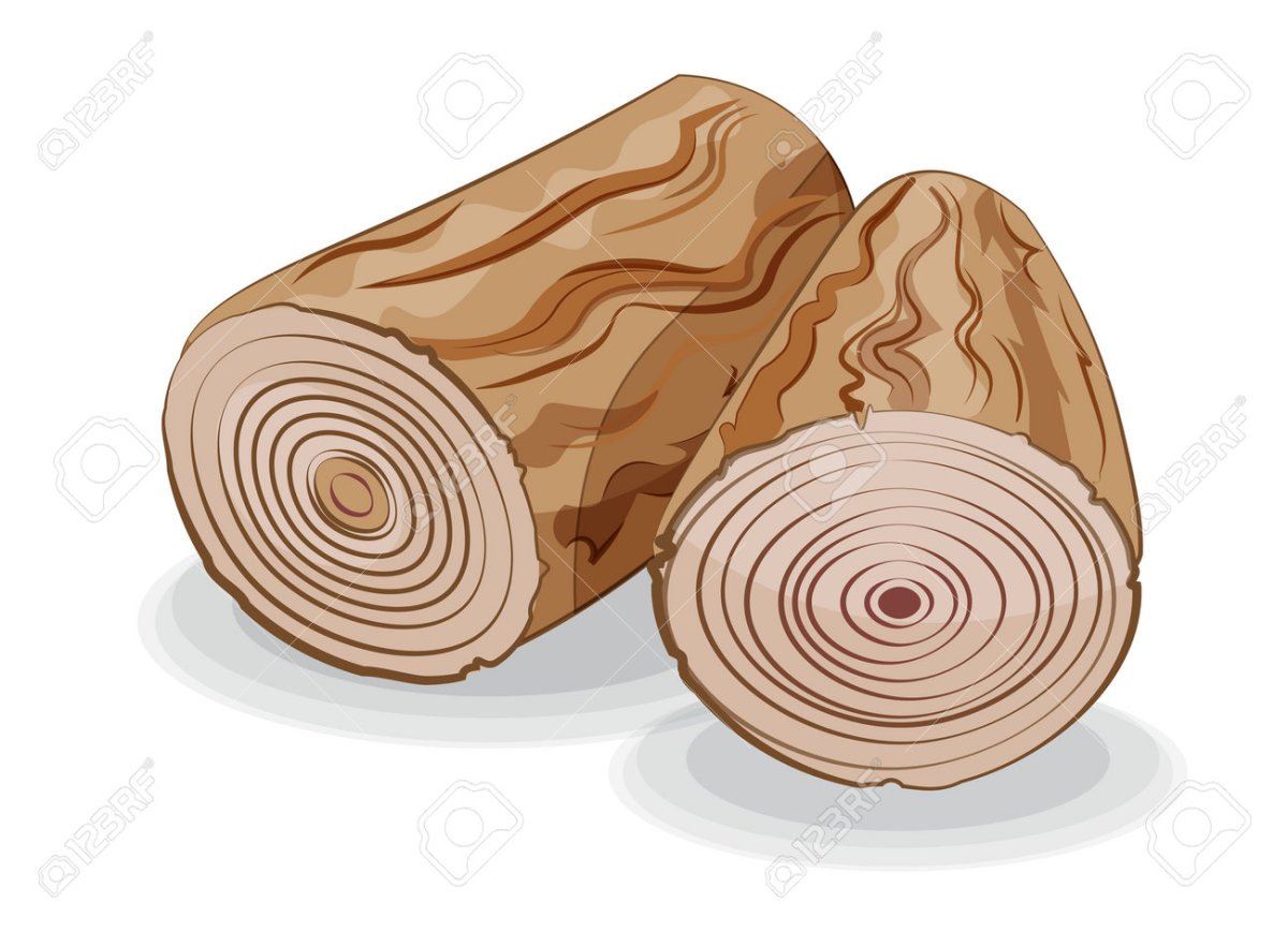 Деревянное полено