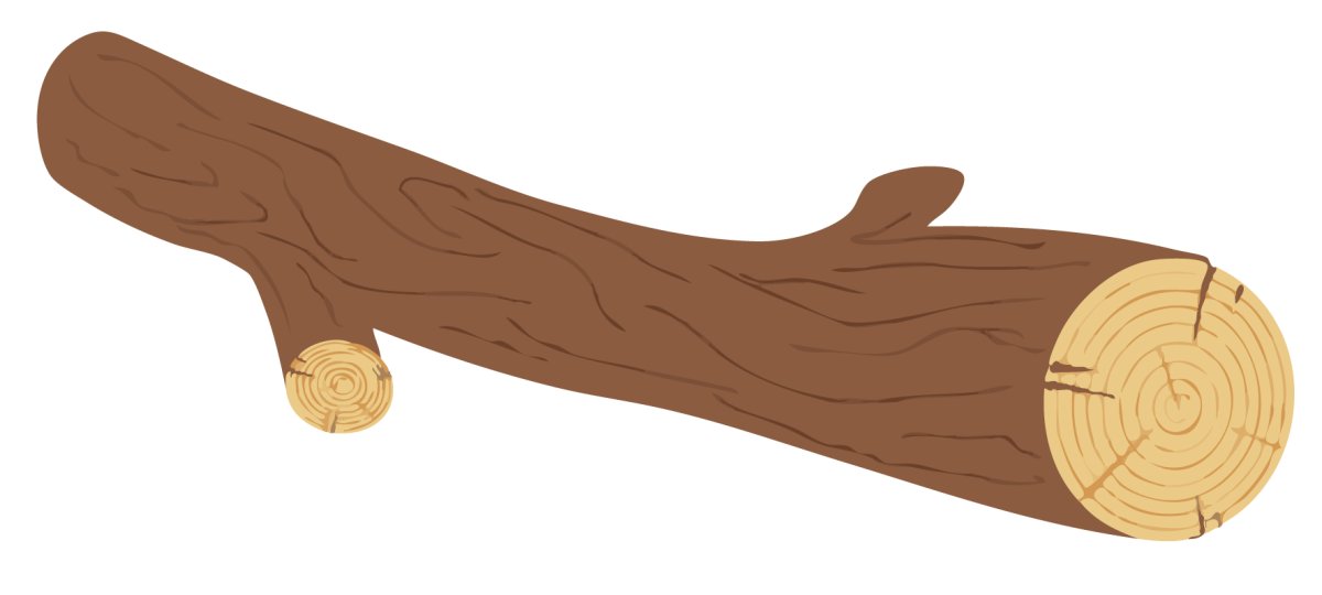 Деревянное полено