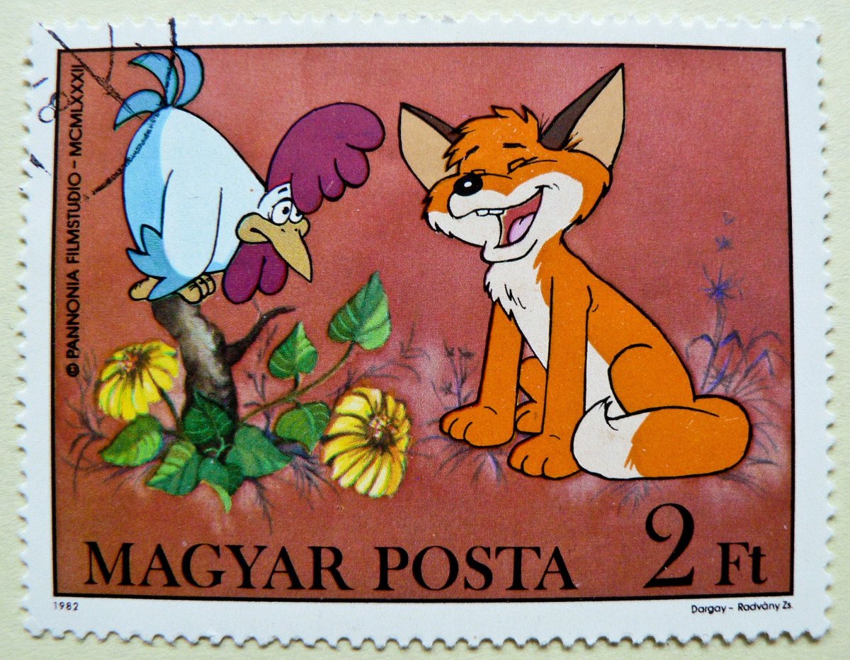 Лисёнок Вук рисунок