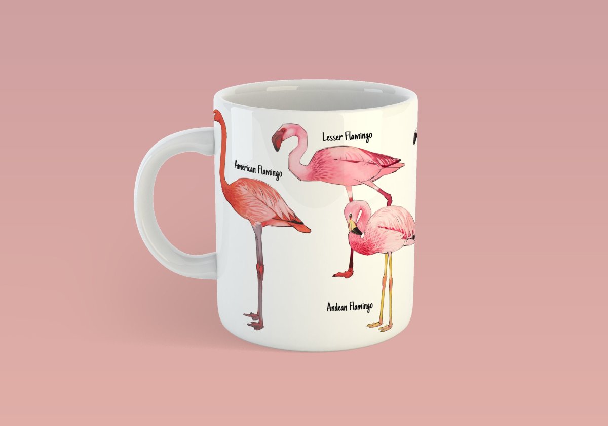 Розовый Фламинго дитя заката