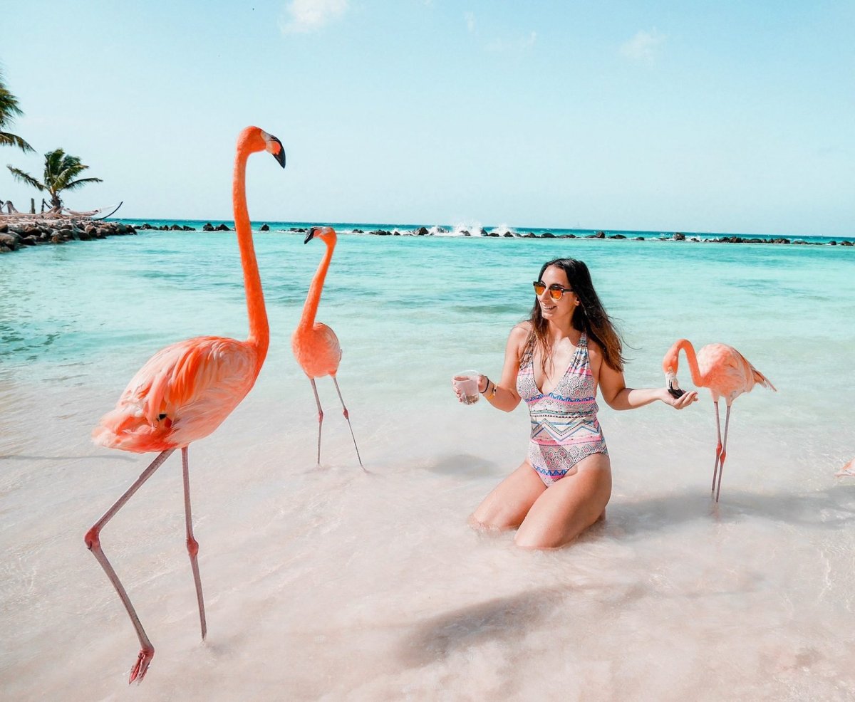 Девушка с Фламинго