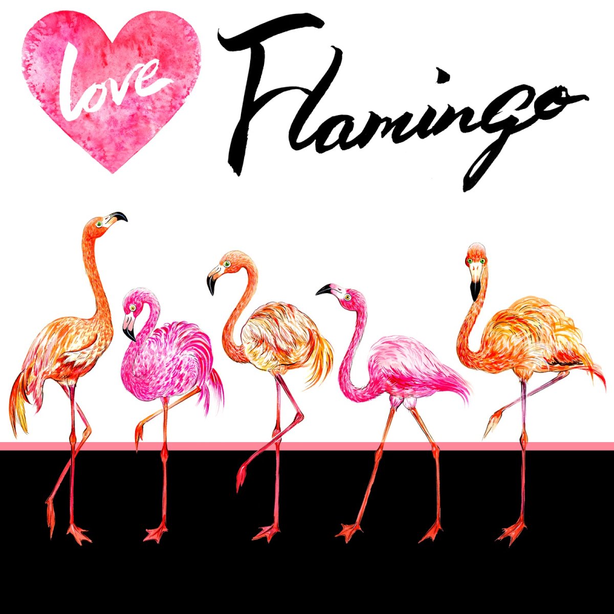 Фламинго от дизайнеров