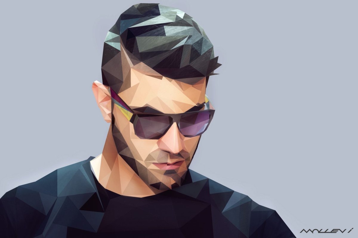 Смокинг на черном фоне