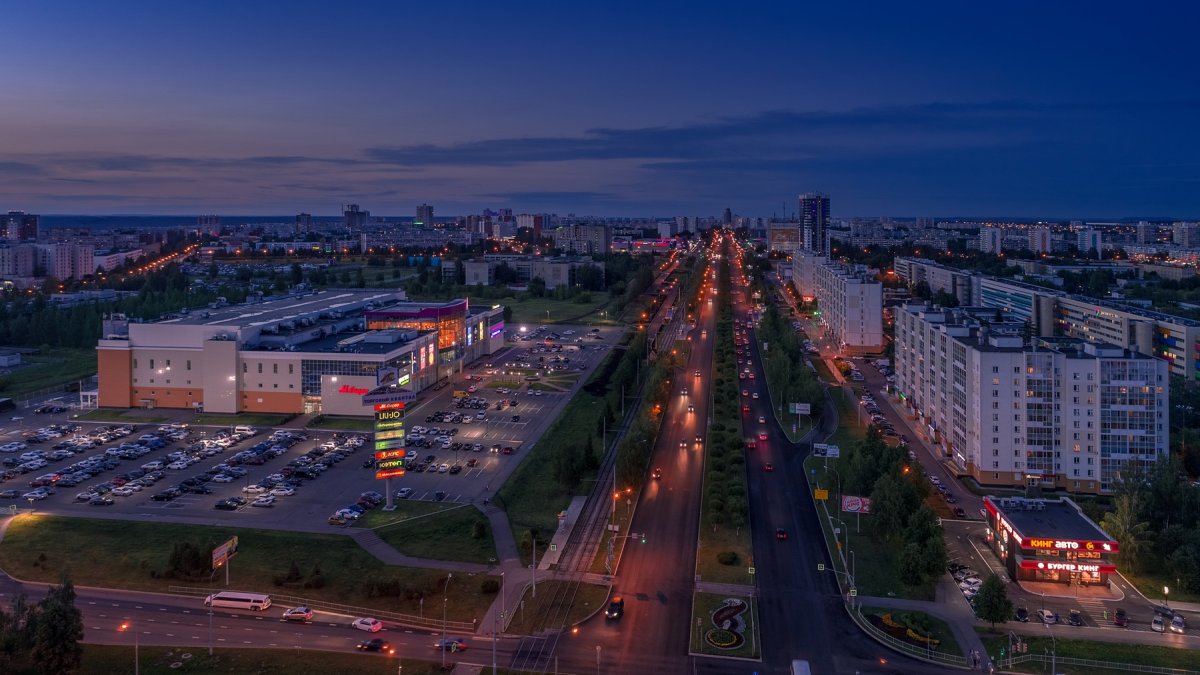 Набережные Челны с высоты