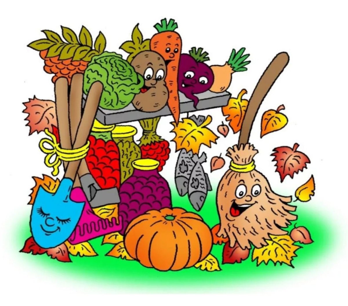 Веселый огород в нашей группе