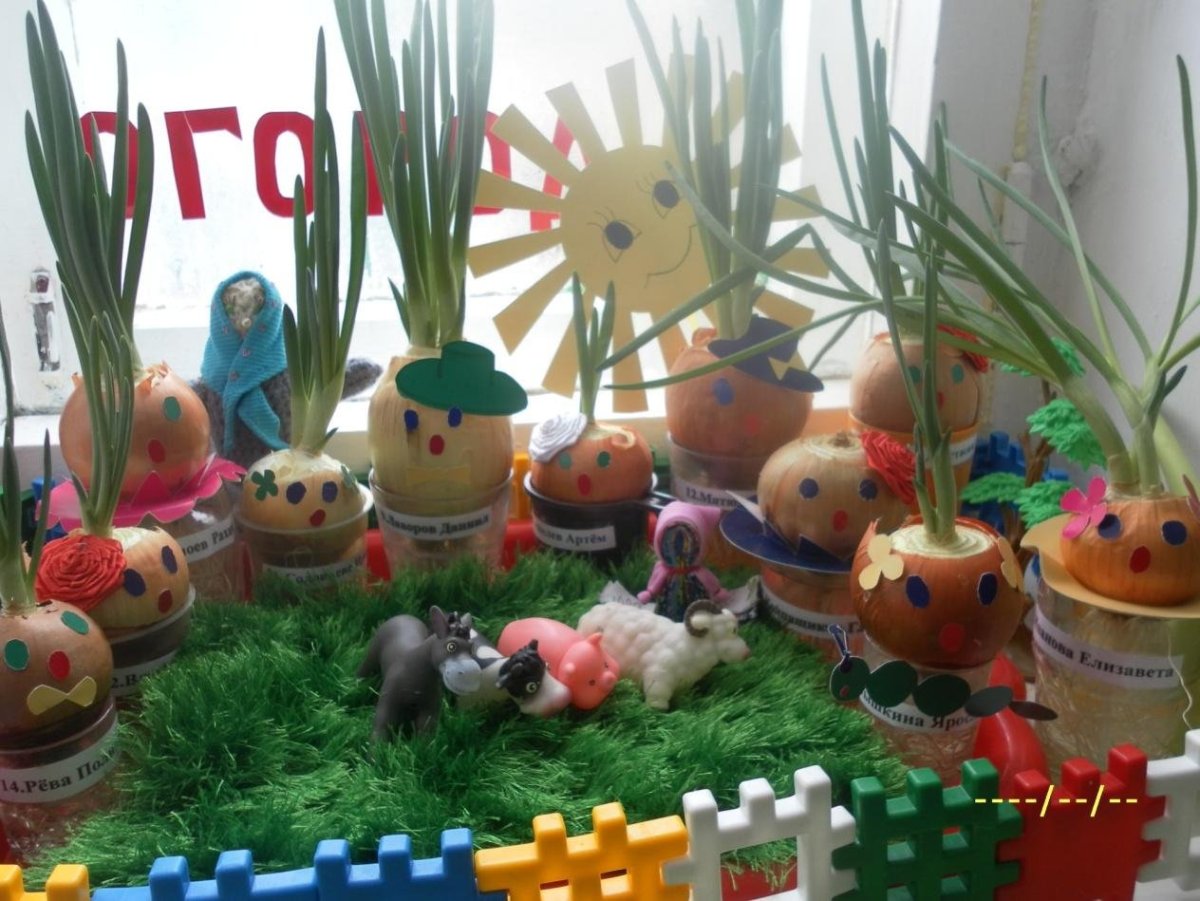 Картинка наш веселый огород