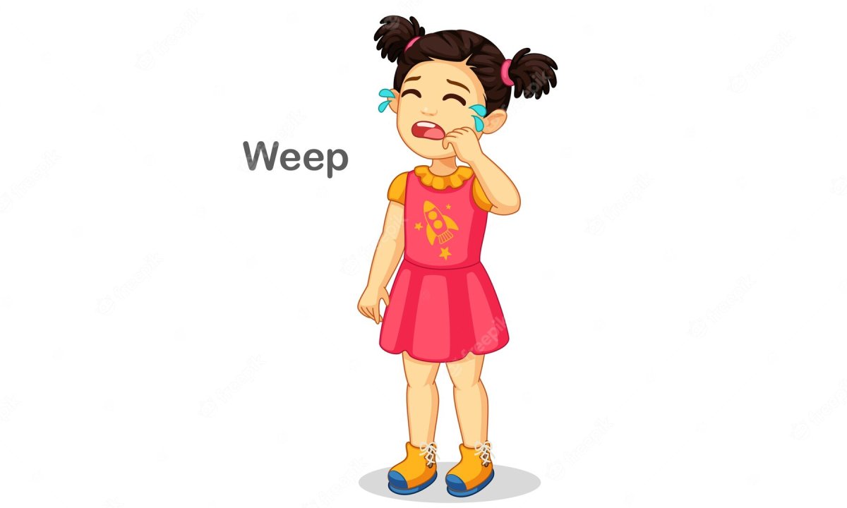 Истерика у ребенка клипарт