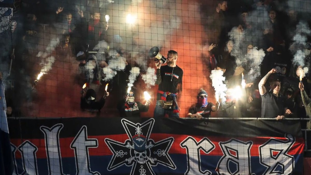 ЦСКА наклейки фанатов