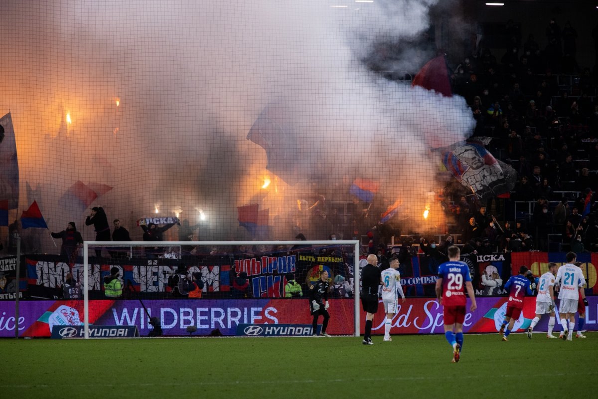 Футбольные хулиганы ультрас ЦСКА