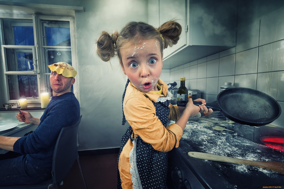 Женщина на кухне