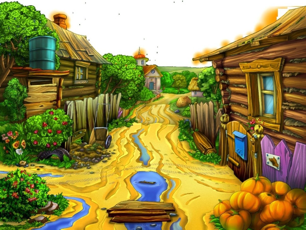 Деревня из сказки