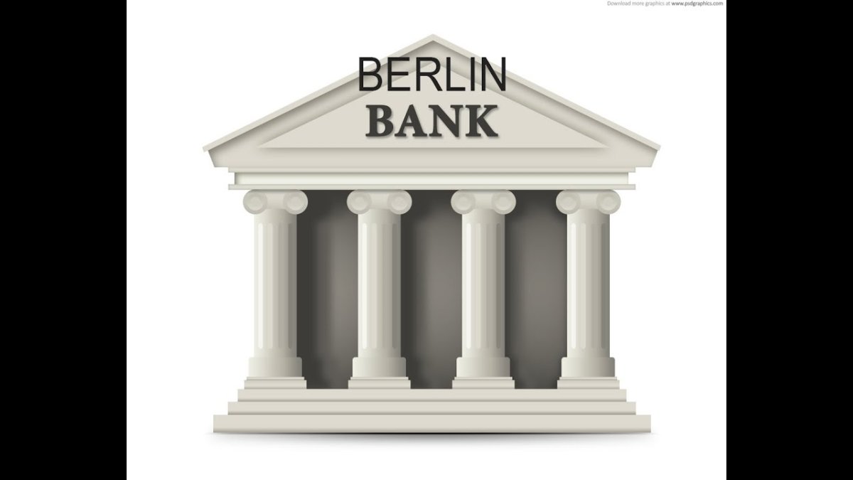 Банковский счет на белом фоне