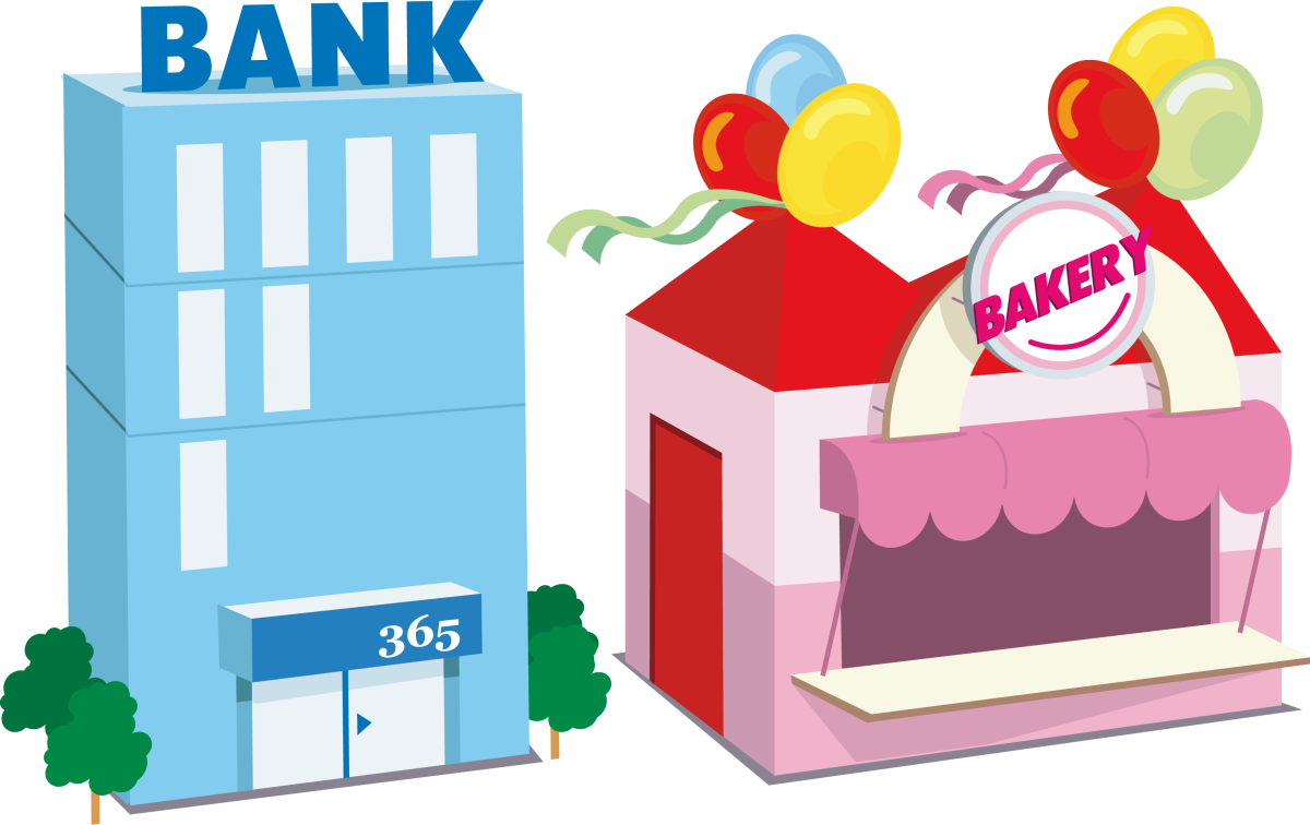 Нарисовать банк