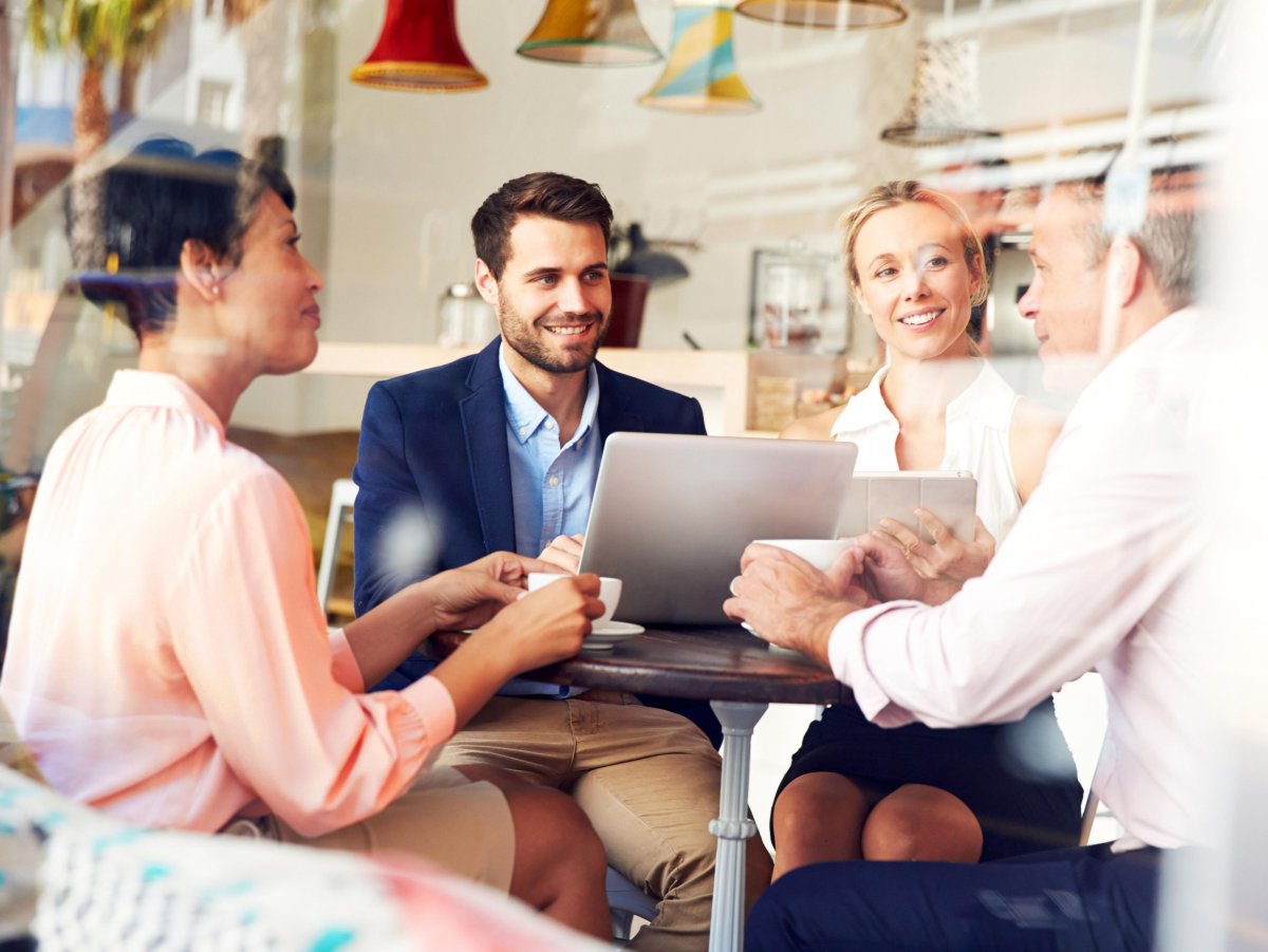 Встреча бизнесменов