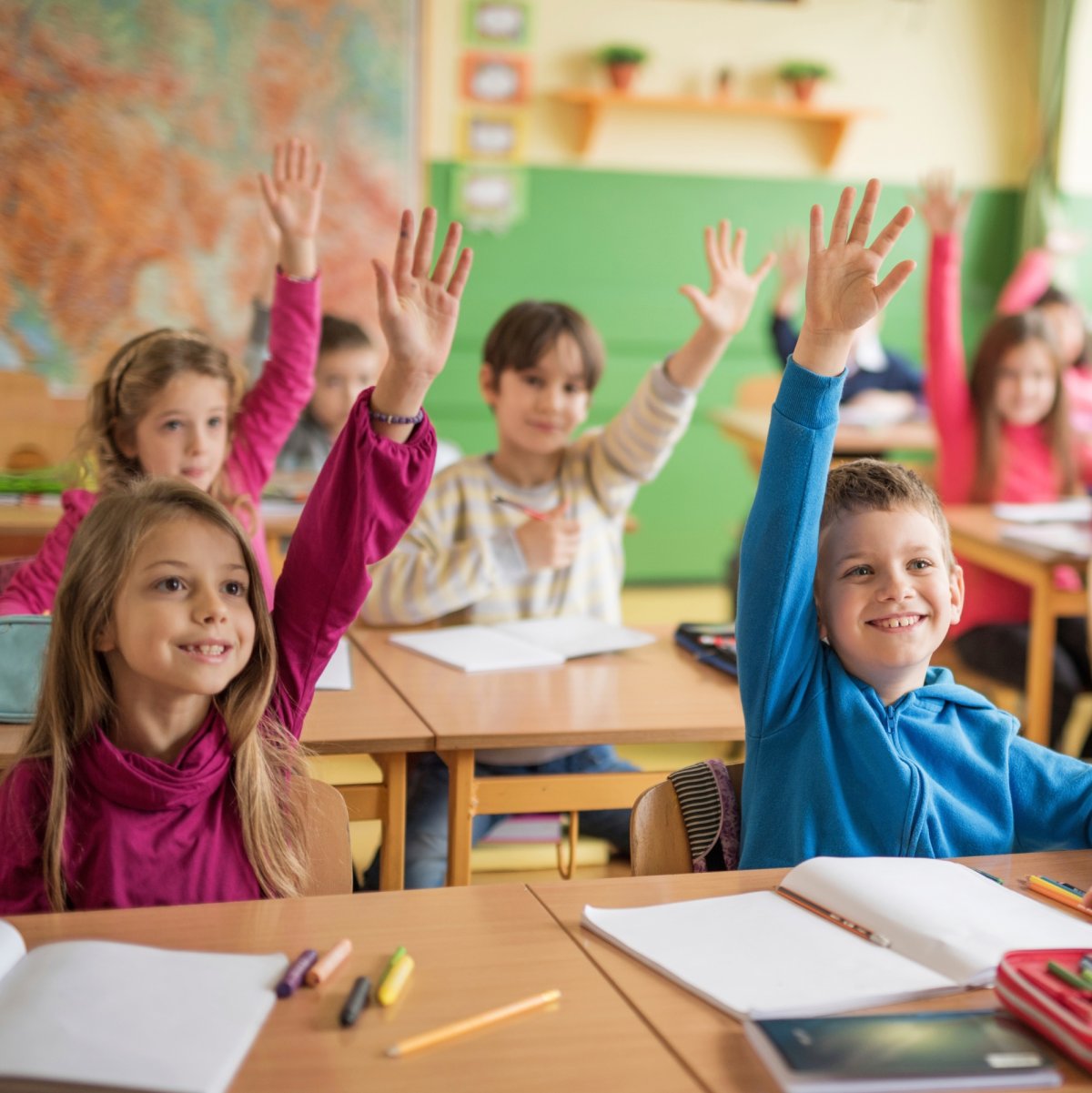 Дети в школе