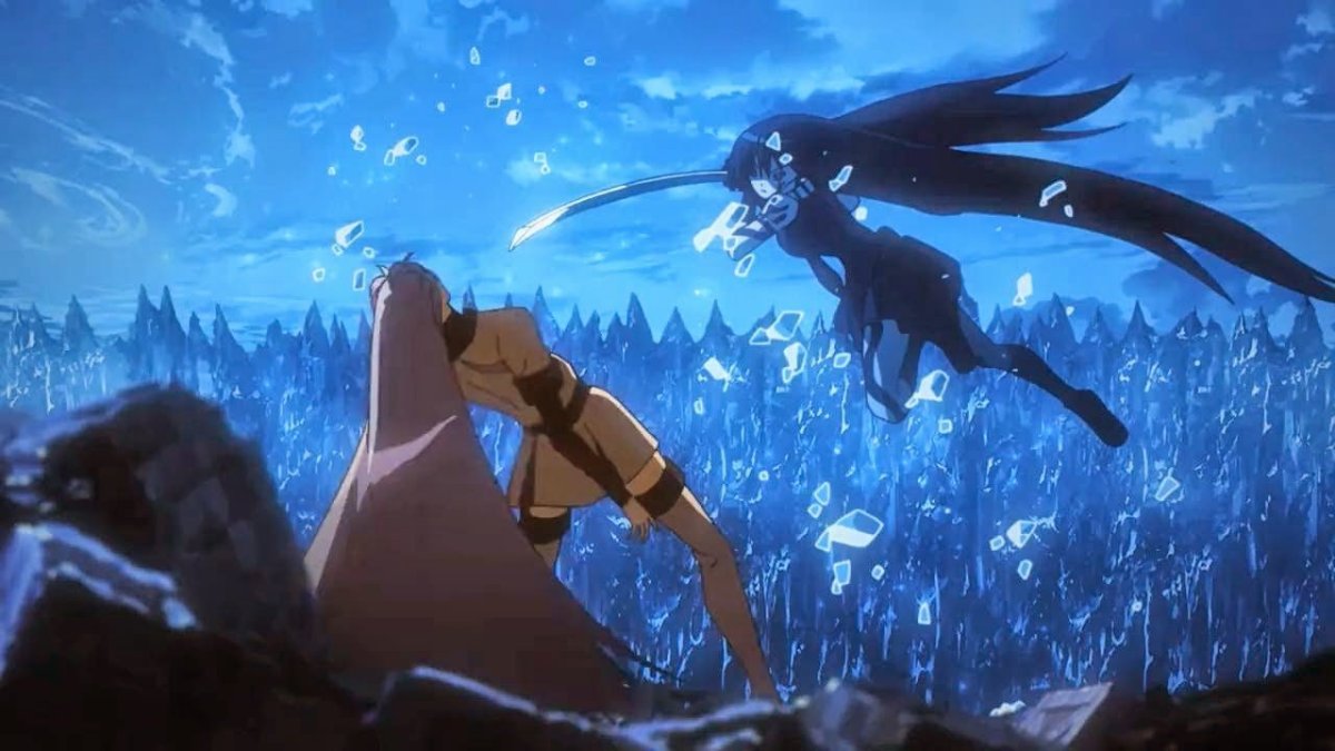 Битва Мечников аниме