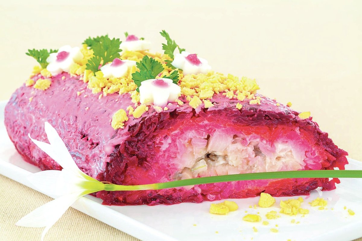 Селедка под шубой Ингредиенты