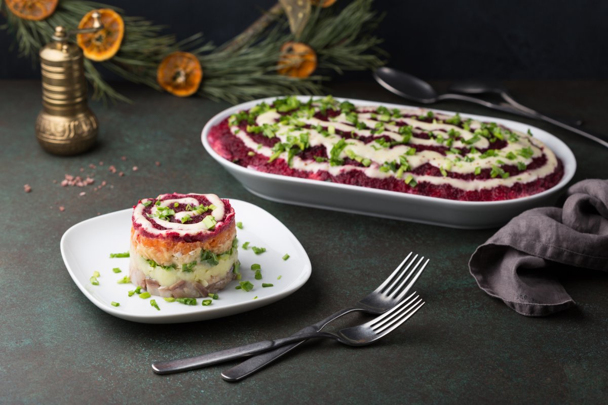 Сельдь "сельдь под шубой".