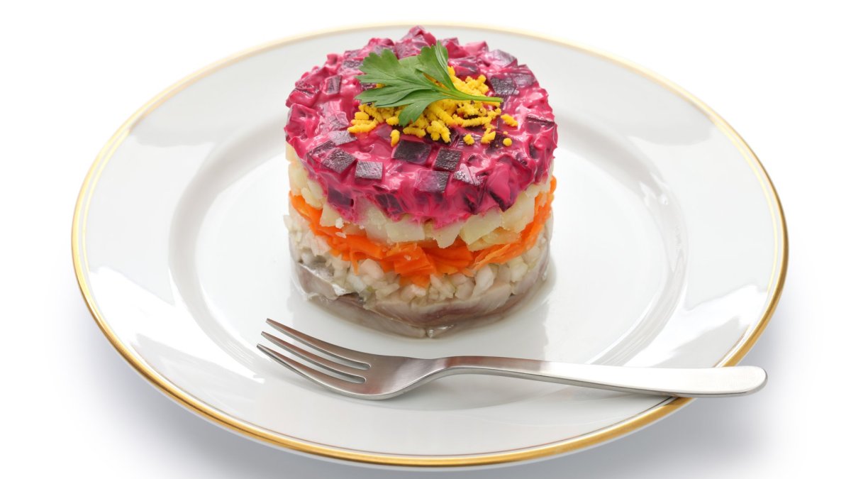 Селёдка под шубой прикол