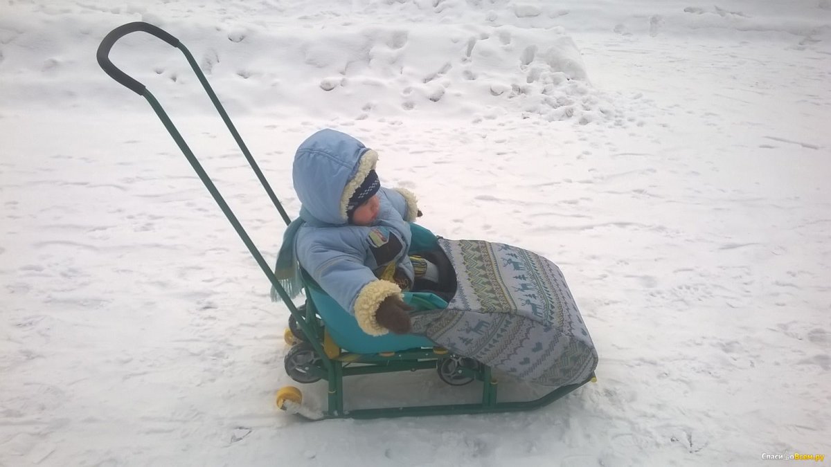 Санки без фона