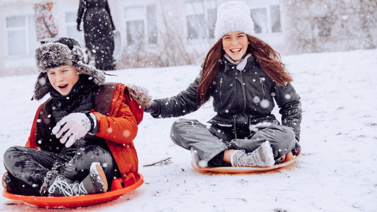 Сычков катание с горы