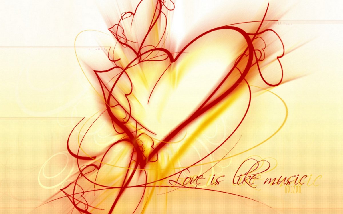 Сердечки с надписями