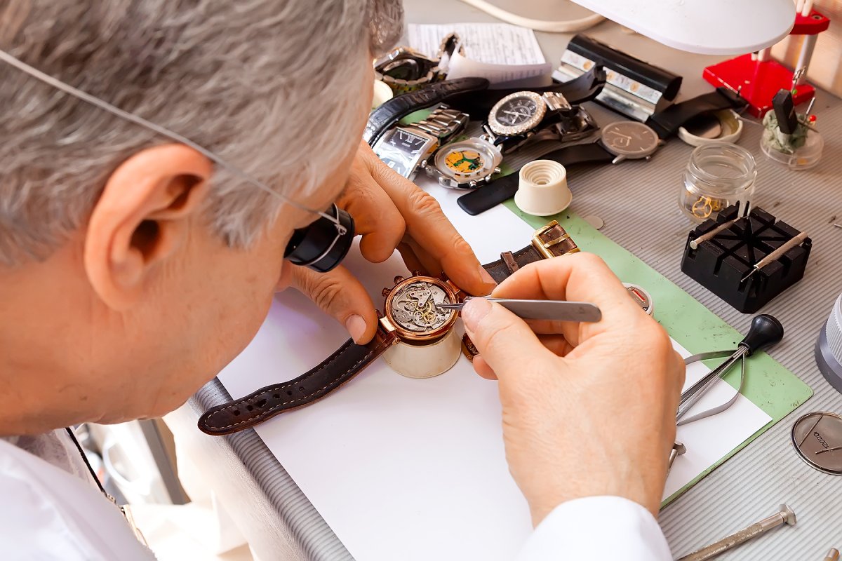 Часовщик стимпанк