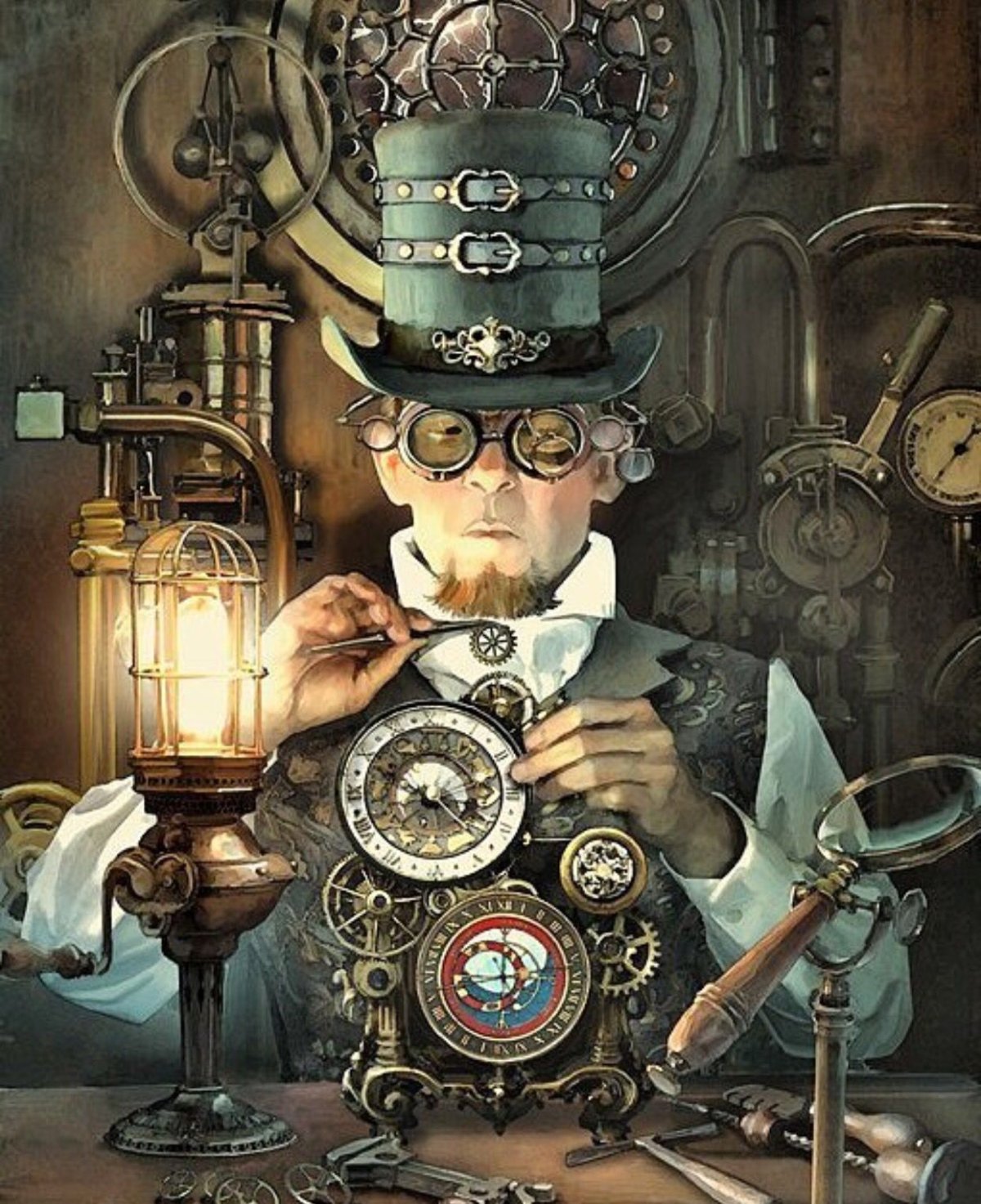 Стимпанк киберпанк дизельпанк биопанк