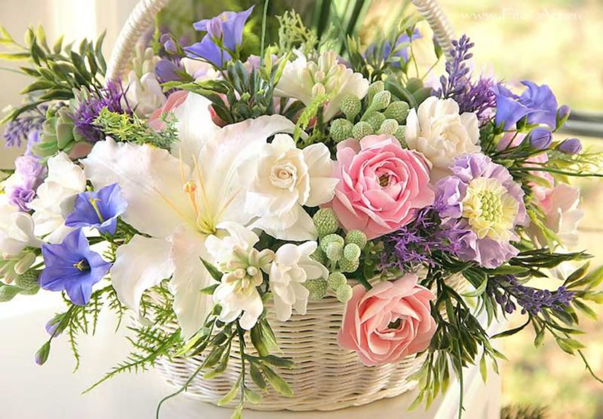 Нежный букет а стиле Прованс
