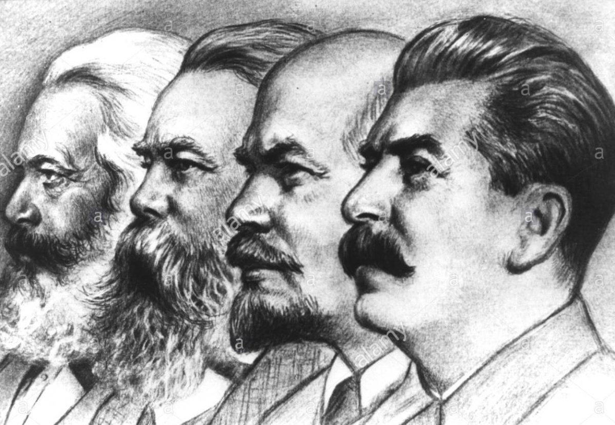 Карл Маркс Фридрих Энгельс и Ленин