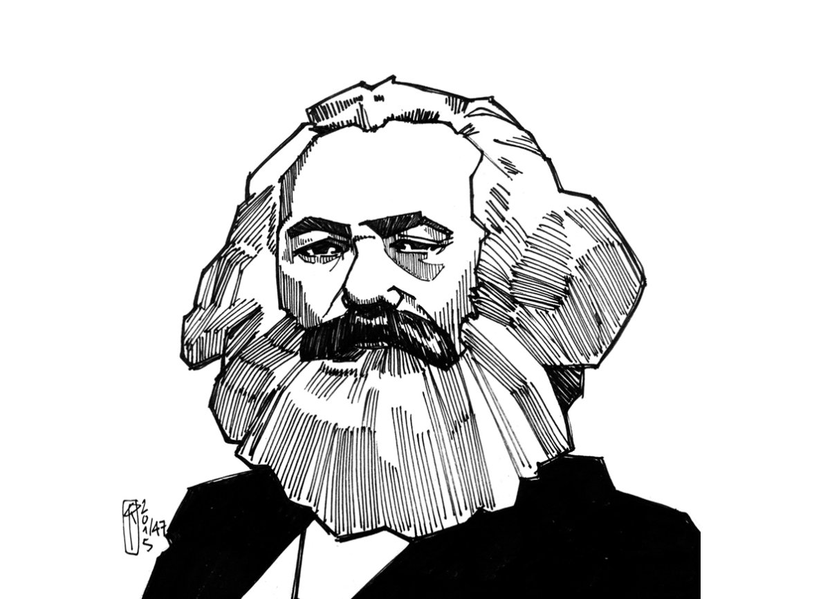 Карл Маркс плакат Marx