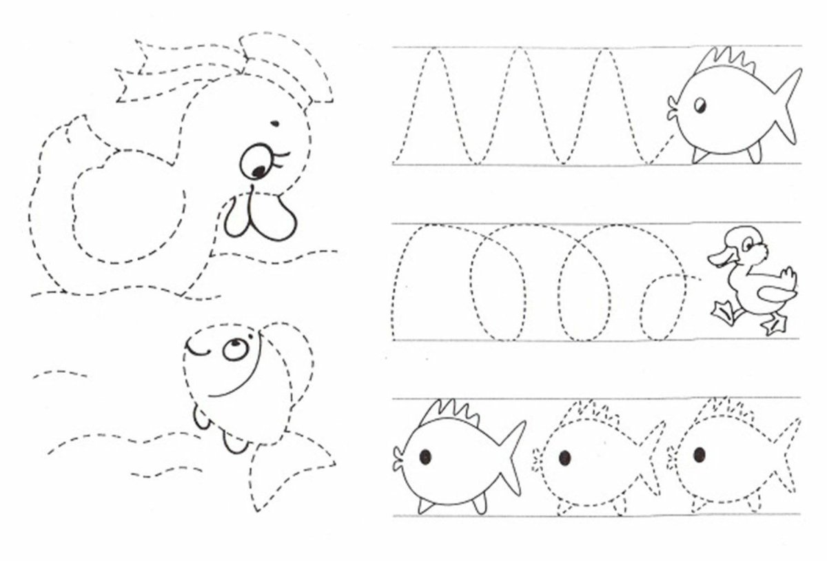 ГРАФОМОТОРНОЕ рисование для дошкольников