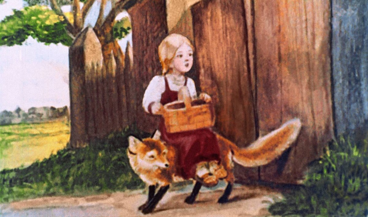 Снегурушка и лиса русская народная сказка