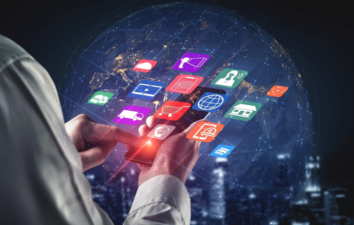 Цифровая экономика вектор