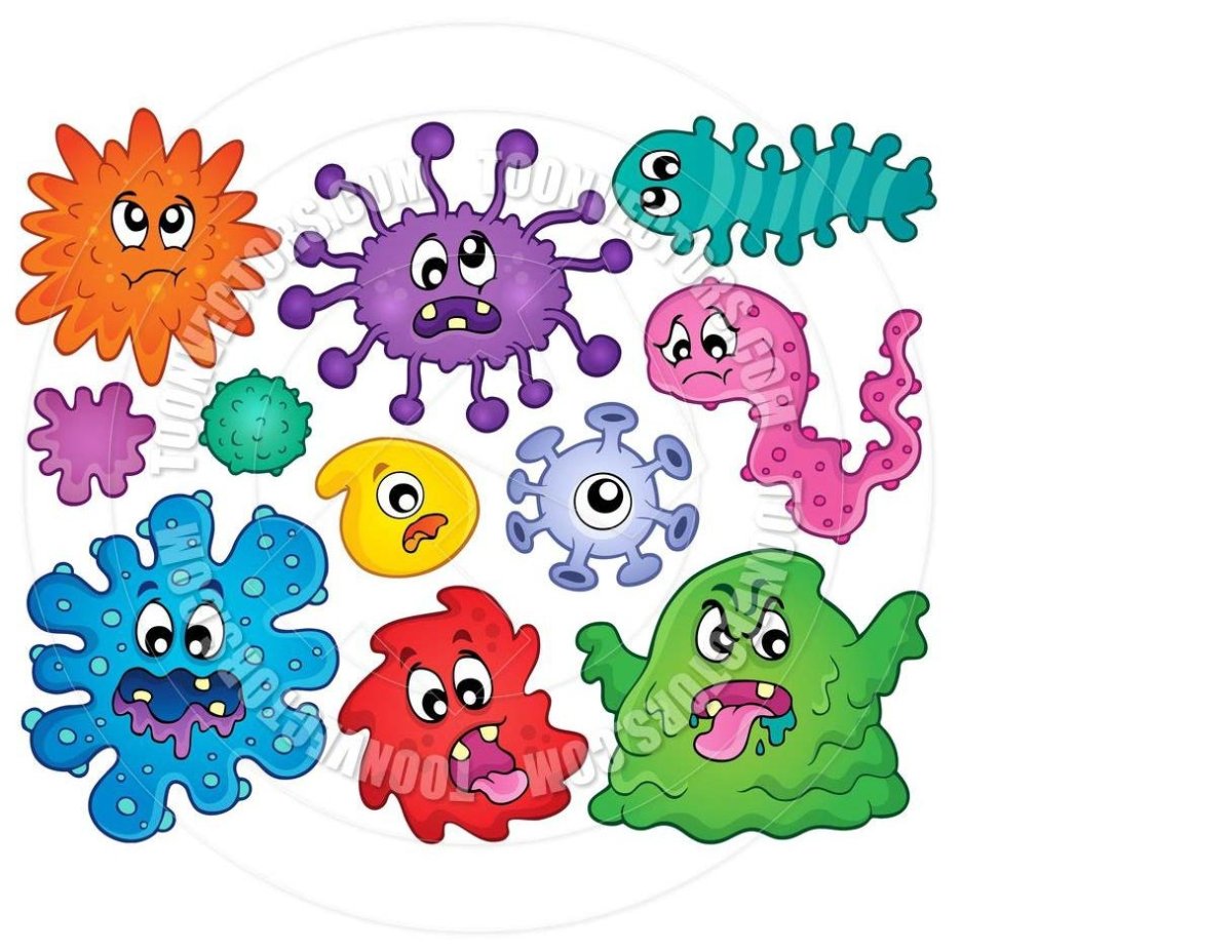 Микробы для дошкольников