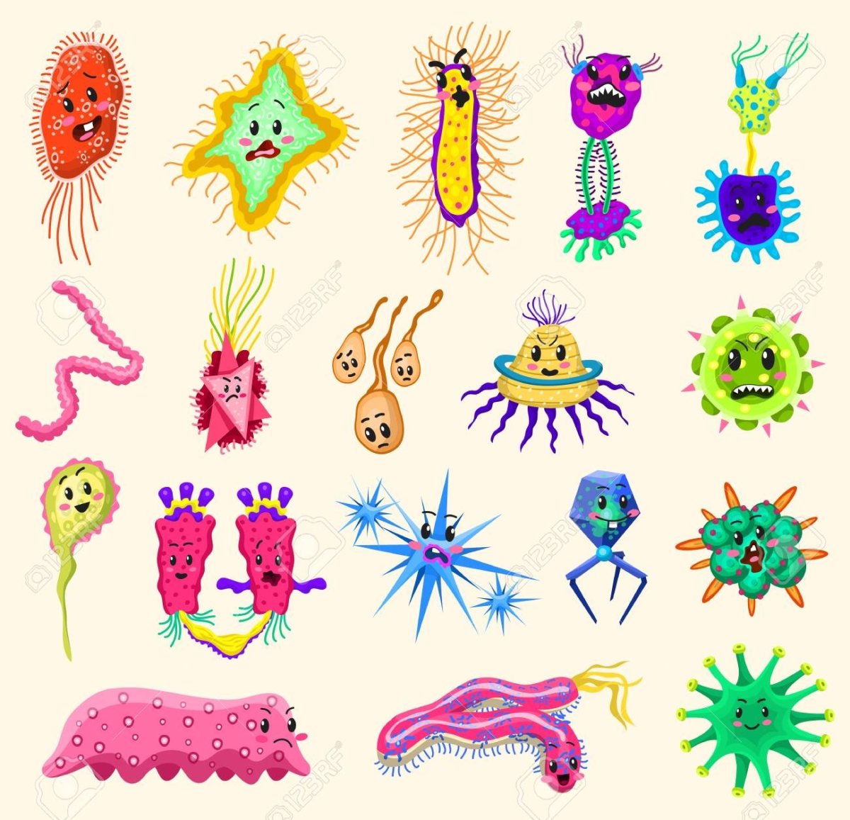 Занятие для детей о микробах и вирусах