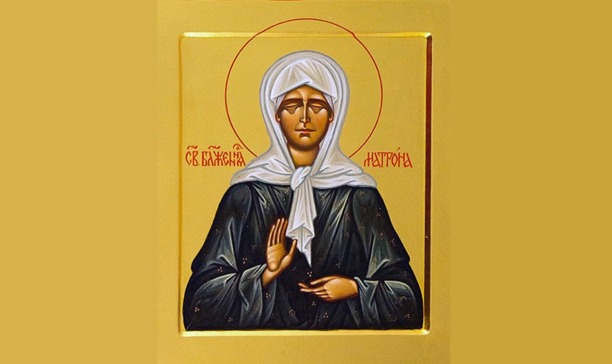 Икона Святой Матроны Московской