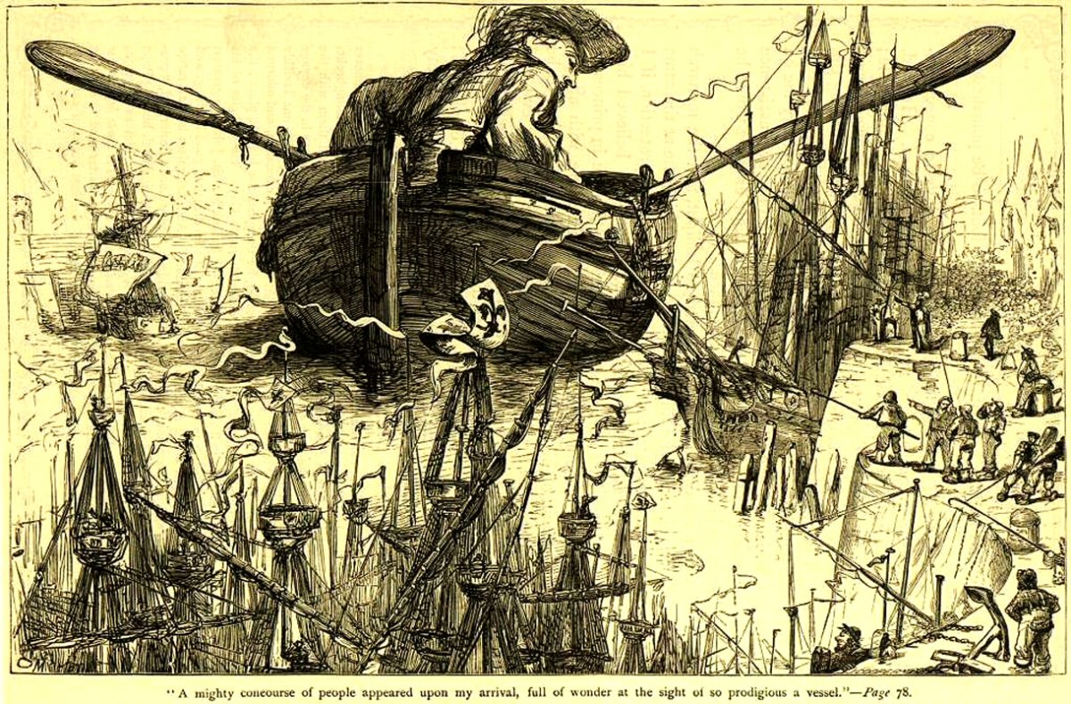 Путешествие Гулливера путешествие в Лилипутию