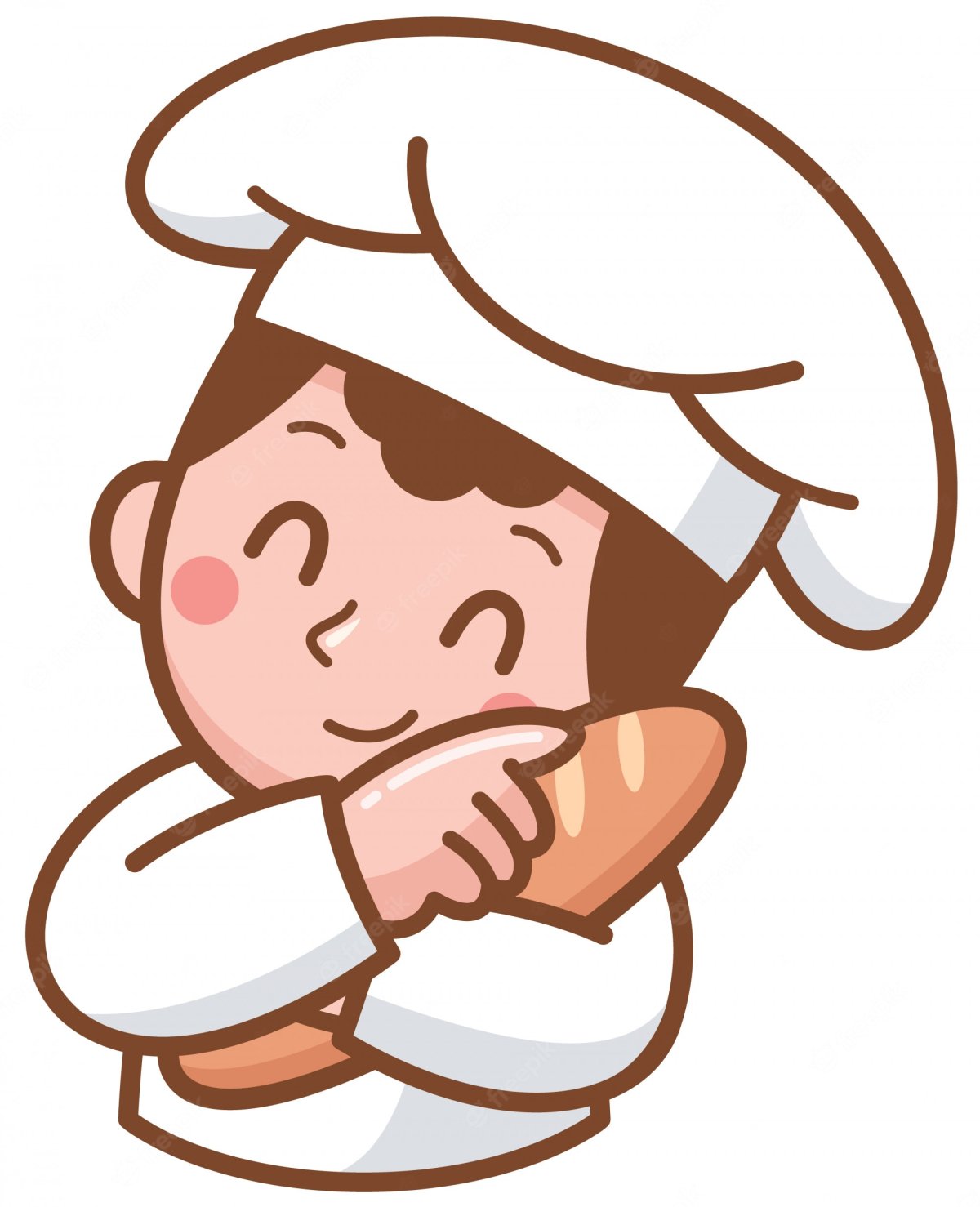 Пекарь вектор