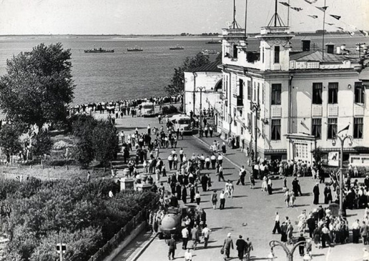 Причалы Архангельска