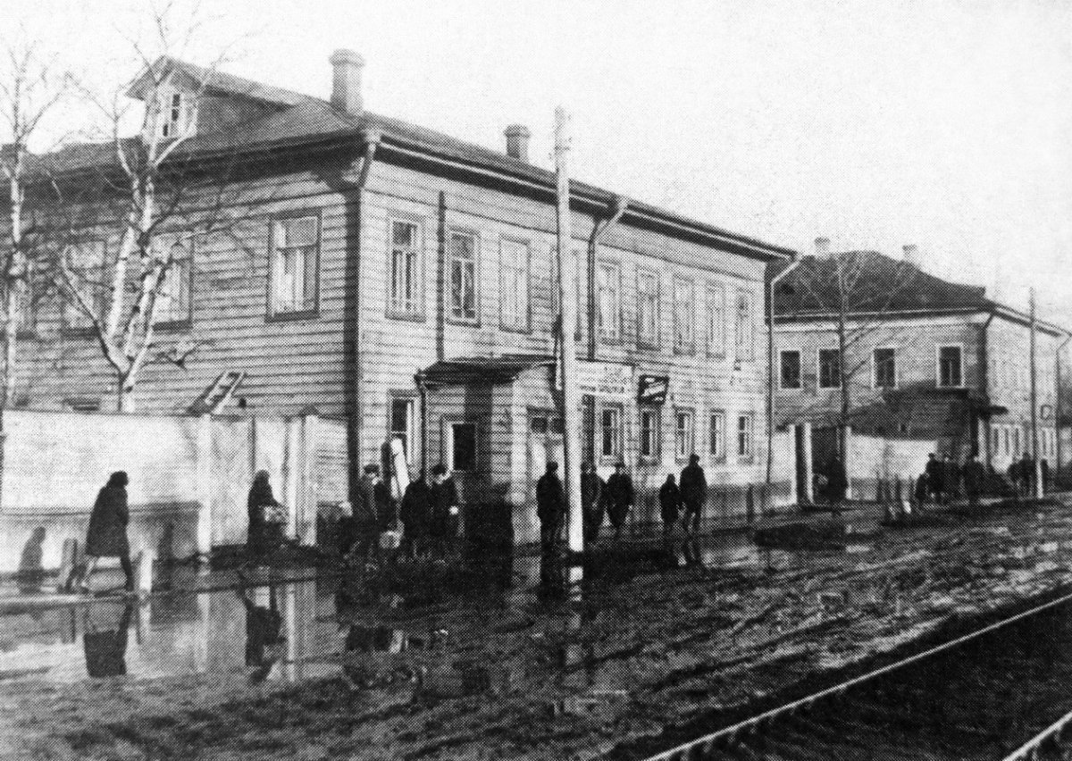 Старый Железнодорожный вокзал Архангельск-Пристань