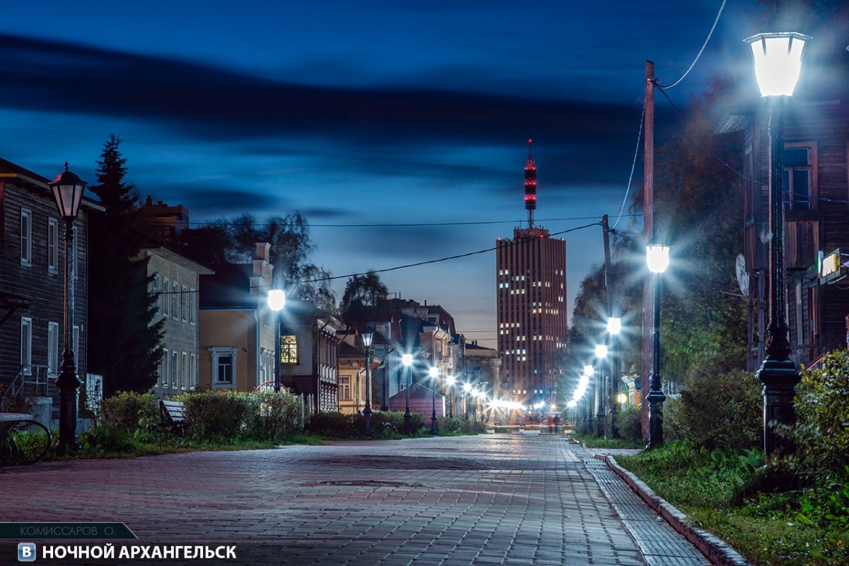 Старый Архангельск Воскресенская улица