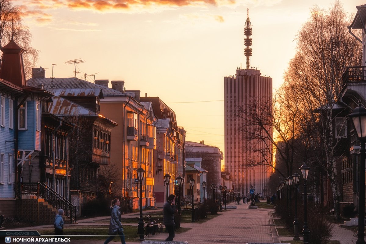 Соломбальская гавань Архангельск 1904-1906